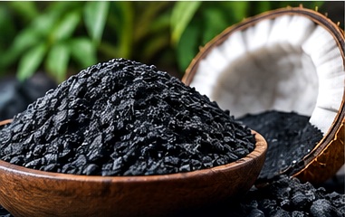 Coconut shell activated carbon in industrial application